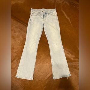 American Eagle Outfitters Sky Blue Wide Leg Jeans